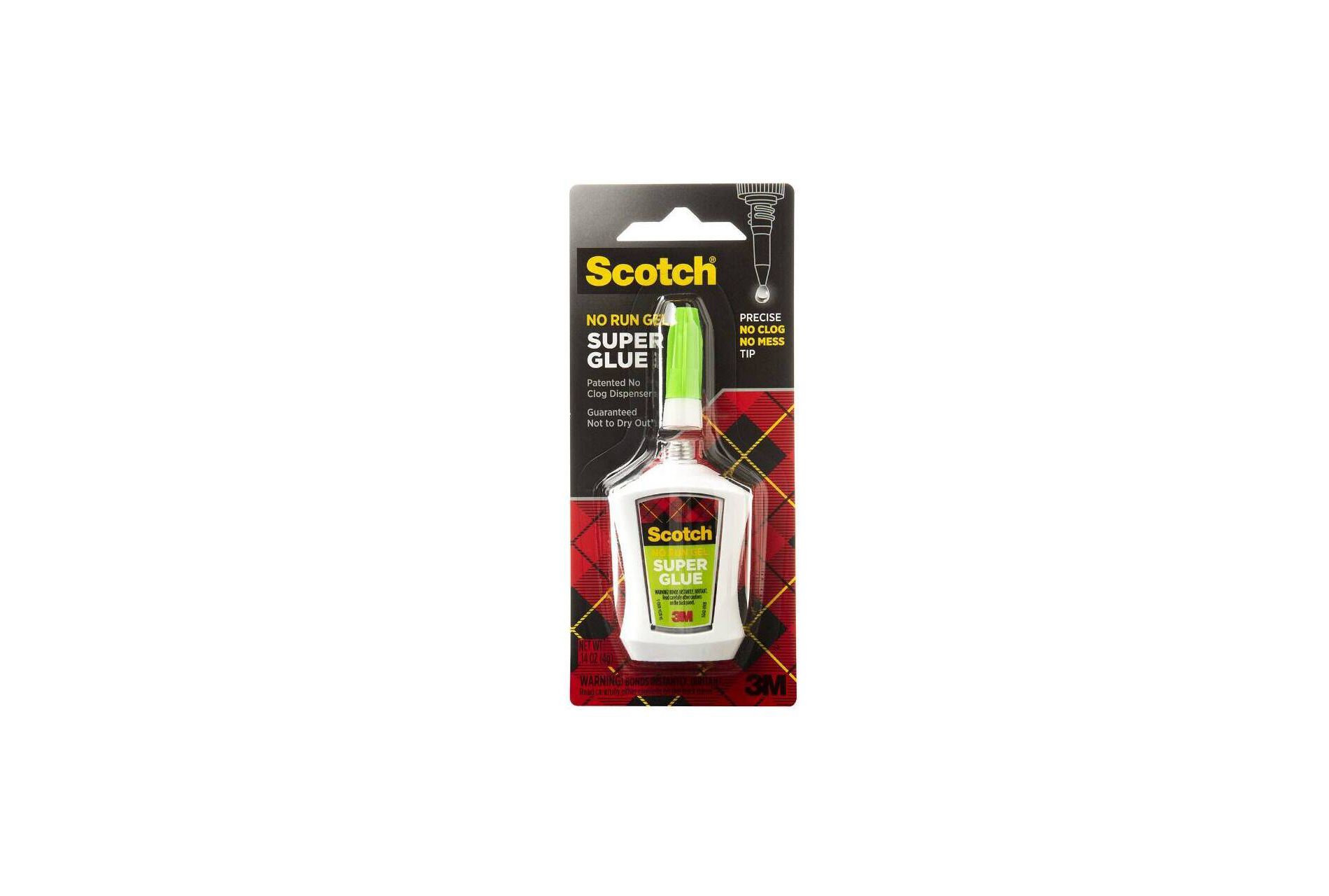 Scotch Super Glue Gel in Precision Applicator .14oz