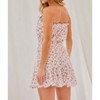Women's Georgia Strapless Floral Romper - Mainstrip - 3 of 4
