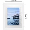 Americanflat Floating Picture Frame with polished glass - Horizontal and Vertical Formats for Wall - Horizontal and Vertical Formats for Wall - 2 of 4