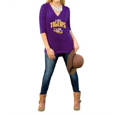 Women's LSU Weekender Top - Gameday Couture