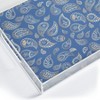 Cynthia Haller Classic blue and gold paisley Acrylic Tray - Deny Designs - image 4 of 4