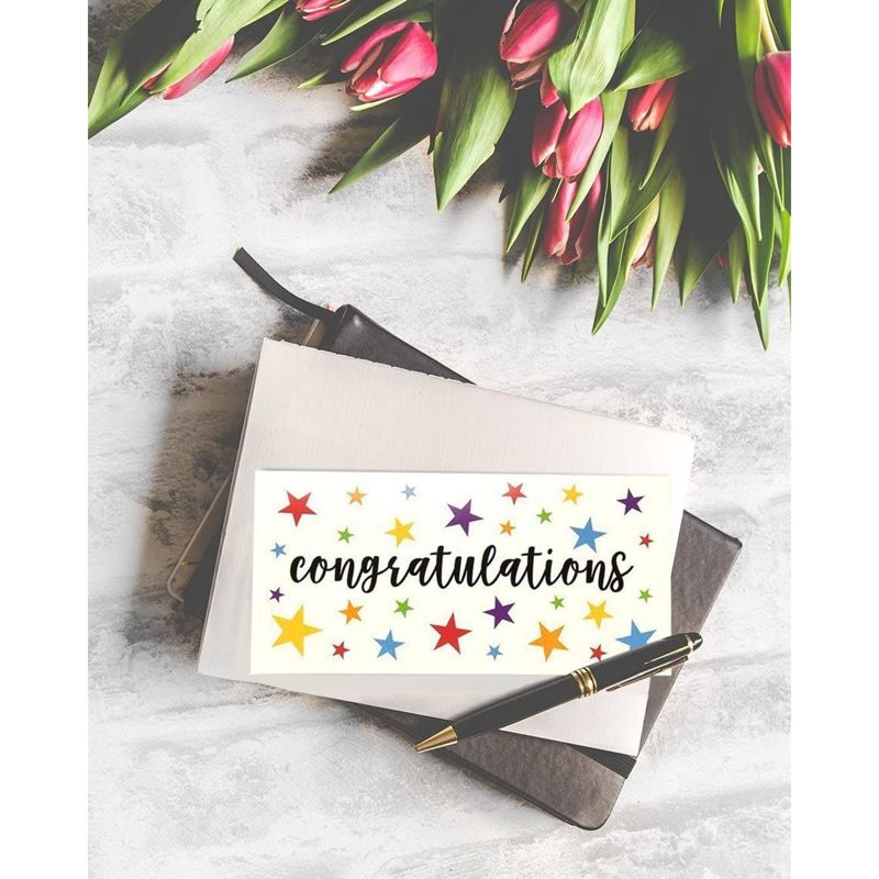 Best Paper Greetings 36 Pack Graduation Money Holder, Gift Cards with Envelopes for School & College (6 Designs), 3 of 8
