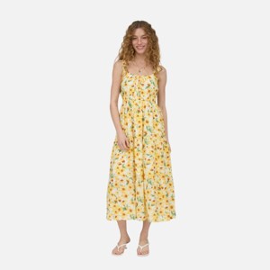 knee length dresses for ladies Sweetheart Neck Wide Strap Midi Dress – Charming Charlie main image 0