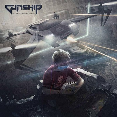 GUNSHIP - The Drone Racing League (7" Single) (Vinyl)