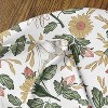 Sweet Jojo Designs Girl Support Nursing Pillow Cover (Pillow Not Included) Vintage Floral Pink Green and Yellow - 3 of 4