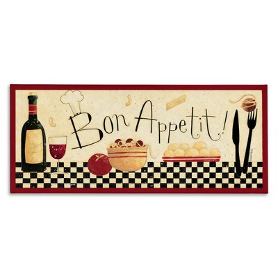 Stupell Industries Bon Appetit Traditional Kitchen, 48" x 20"