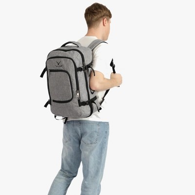 Hynes Eagle Carry-On Travel Backpack (40L) – Hynes Eagle – Charcoal — фото 2