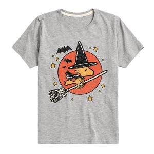 Boys' - Peanuts - Woodstock Witch Short Sleeve Graphic T-Shirt - 1 of 4