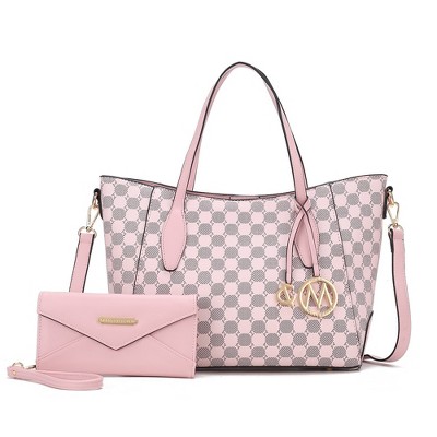 MKF Collection Gianna Women’s Tote with matching Wallet by Mia K – 2 Pieces