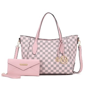 MKF Collection Gianna Women’s Tote with matching Wallet by Mia K – 2 Pieces - 1 of 4