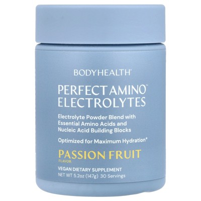 BodyHealth Perfect Amino™ Electrolytes, Passion Fruit , 5.2 oz (147 g)