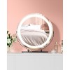 homfan Vanity Mirror with Led Lights, Tabletop, Living Room, Easy to Install - 3 of 4