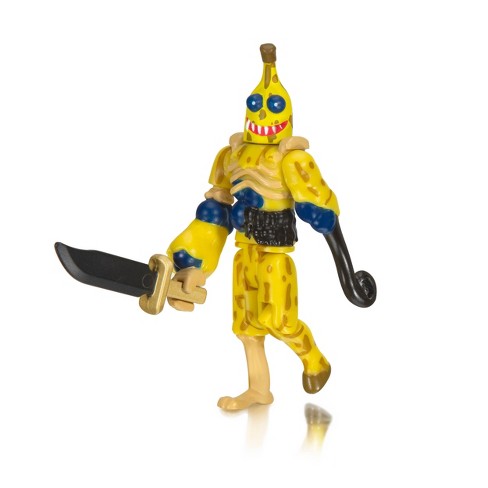 Roblox Action Collection Darkenmoor Bad Banana Figure Pack Includes Exclusive Virtual Item Target - roblox toys series 7 all items