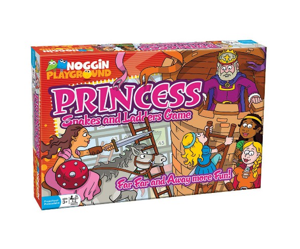 Princess Snakes and Ladders Game