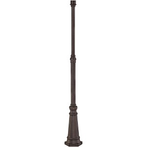 Quoizel Decorative Bronze Outdoor Post Light Pole and Base - 1 of 1