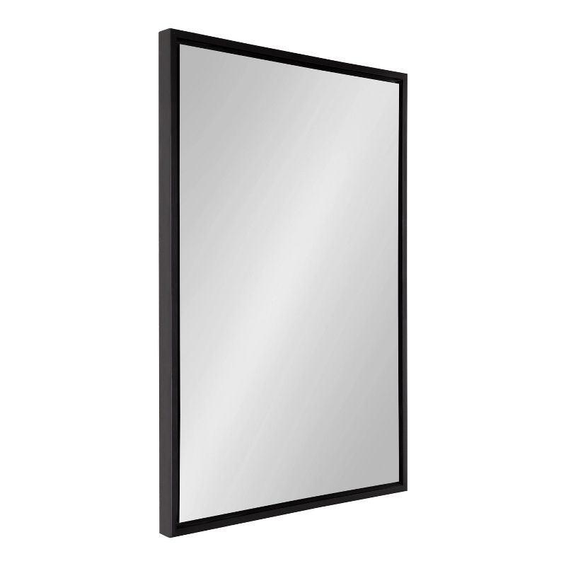 24&#34; x 36&#34; Evans Rectangle Wall Mirror Black - Kate &#38; Laurel All Things Decor, 1 of 8