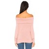 Women's Brooklyn Off The Shoulder Sweater - cupcakes and cashmere - 3 of 4