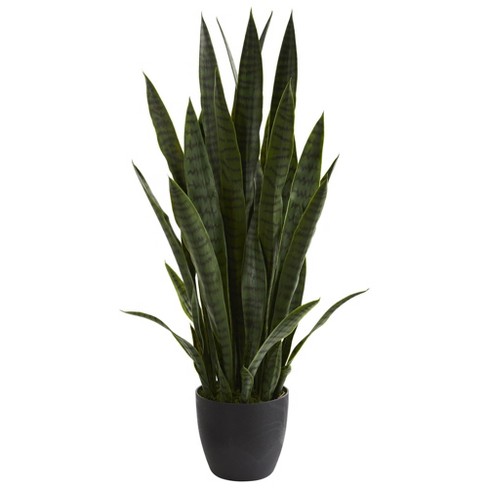 Nearly Natural 38-in Sansevieria Artificial Plant - image 1 of 4