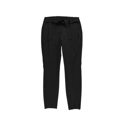 bar III Womens Tie-Front Casual Trouser Pants