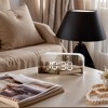 REGALWOVEN Digital USB Charging Adjustable Brightness Alarm Clock 5.5"L x 1.36"W x 2.4"H 1 Pc - 2 of 4