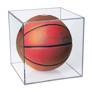 Ultra PRO Basketball Clear Square Display Case with UV Block - 1 of 1
