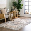 Nuloom Autumn Vintage Pet Friendly Machine Washable Area Rug, 4' x 6', Grey - 2 of 4