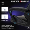 Bosmiller Ergonomic Gaming Chair Racing Style Office Chair, Computer Desk Chair, Swivel Reclining PU Leather PC Gamer Chair - 4 of 4