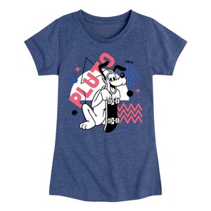Girls' - Disney - Mickey & Friends Fitted Short Sleeve Graphic T-Shirt - 1 of 4