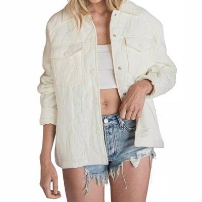 Women's Raglan Quilted Jacket - BUCKETLIST