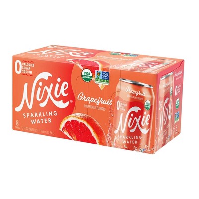  Nixie Grapefruit Sparkling Water - 8pk/12 fl oz Cans 