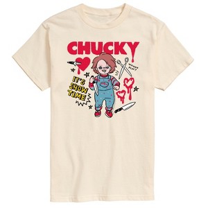 Men's - Child's Play - Chucky Scribbles Short Sleeve Graphic T-Shirt - 1 of 4