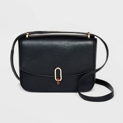 Black, Crossbody Bag