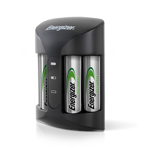 Mus Allemaal patroon Energizer Recharge Pro Charger For Nimh Rechargeable Aa And Aaa Batteries :  Target