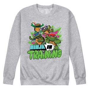 Men's - Teenage Mutant Ninja Turtles Mutant Mayhem - Ninja In Training Graphic Fleece Sweatshirt - 1 of 4