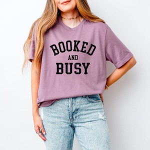 Simply Sage Market Booked And Busy  Short Sleeve Tee - 1 of 4