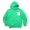 Simply Sage Market Tis The Season Santa Front And Back Hoodie - 2 of 4