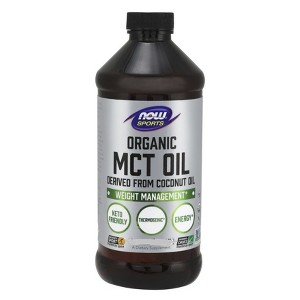 Organic MCT Oil Derived From Coconut Oil, Pure & Unflavored by Now Foods  -  32 fl oz Liquid - 1 of 1