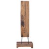 vidaXL Wine Rack for 6 Bottles 13.8"x13.8"x39.4" Solid Teak Wood - 4 of 4