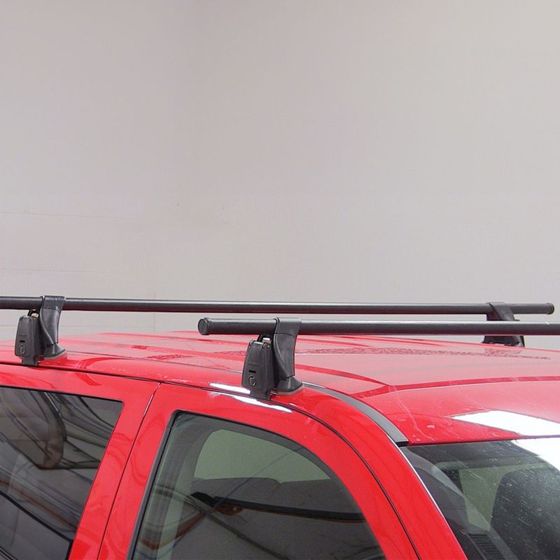 Yakima RoundBar Large 66 Inch Durable Steel Round Roof Rack System Crossbars, Compatible with StreamLine Towers System, Black, Set of 2, 4 of 7