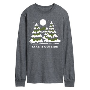 Men's - Instant Message - Take It Outside Long Sleeve Graphic T-Shirt - 1 of 4
