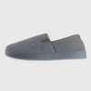 Isotoner Men's Kai Micro Textured Knit Closed Back Slippers - image 2 of 4