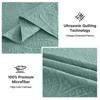 Inhand Microfiber Quilt Bedding Set, Soft Lightweight Coverlet For All Season - 3 of 4