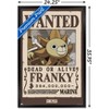 Trends International One Piece - Franky Wanted Poster Framed Wall Poster Prints - 3 of 4