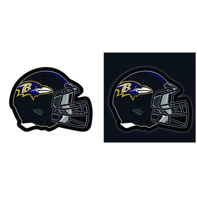 Evergreen Ultra-Thin Edgelight LED Wall Decor, Helmet, Baltimore Ravens- 19.5 x 15 Inches Made In USA