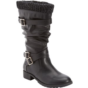 Comfortview Women's The Eden Wide Calf Boot (Wide Widths Available) - 1 of 4