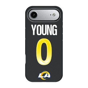 NFL Los Angeles Rams Players Game Tactic Bump Cell Phone Case for Apple iPhone 17 Series - 1 of 4