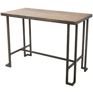 NicBex Dining Table Rectangular Kitchen Table Industrial Counter Table for Dining Room - 1 of 3