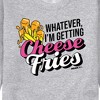 Men's - Mean Girls - Cheese Fries Graphic Fleece Sweatshirt - 2 of 4