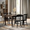 Merrick Lane Wooden Dining Table with Tapered Legs - 2 of 4