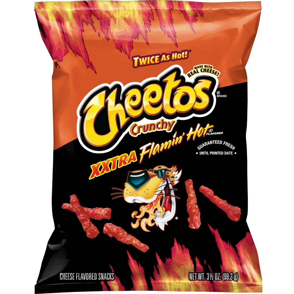 UPC 028400009058 Cheetos Crunchy Xxtra Flamin' Hot 3.75oz